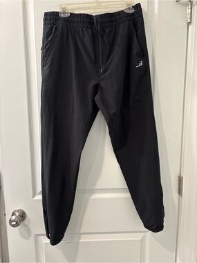 bcg Black Athletic Joggers with Subtle Logo